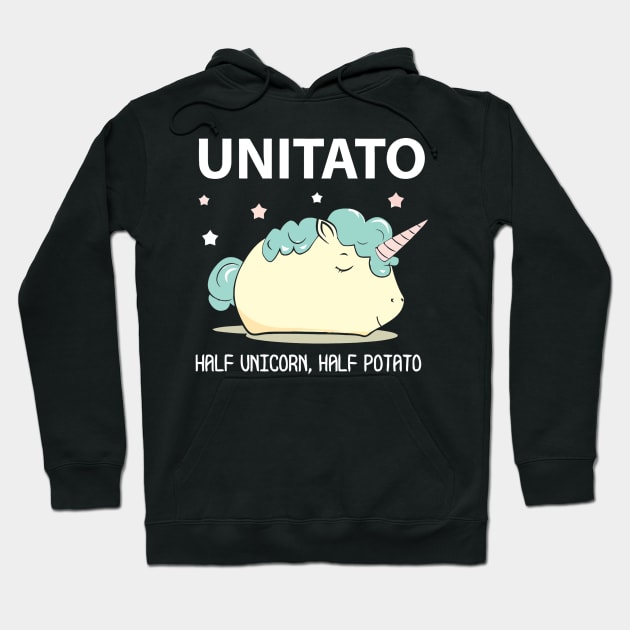 UNITATO- HALF UNICORN, HALF POTATO T SHIRT Hoodie by finchandrewf